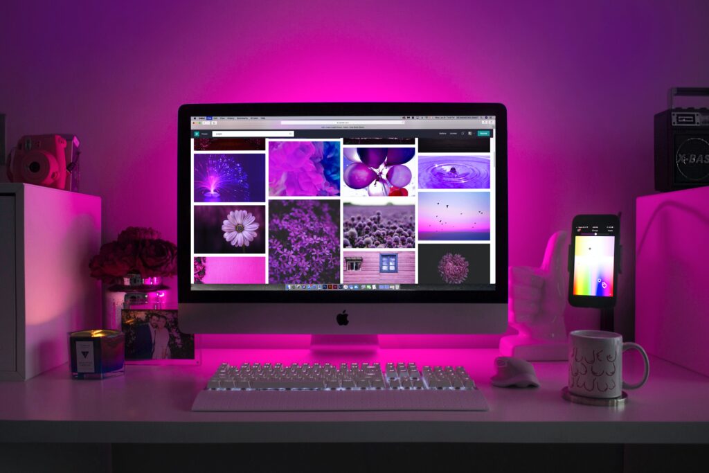 Beautiful designs in desktop