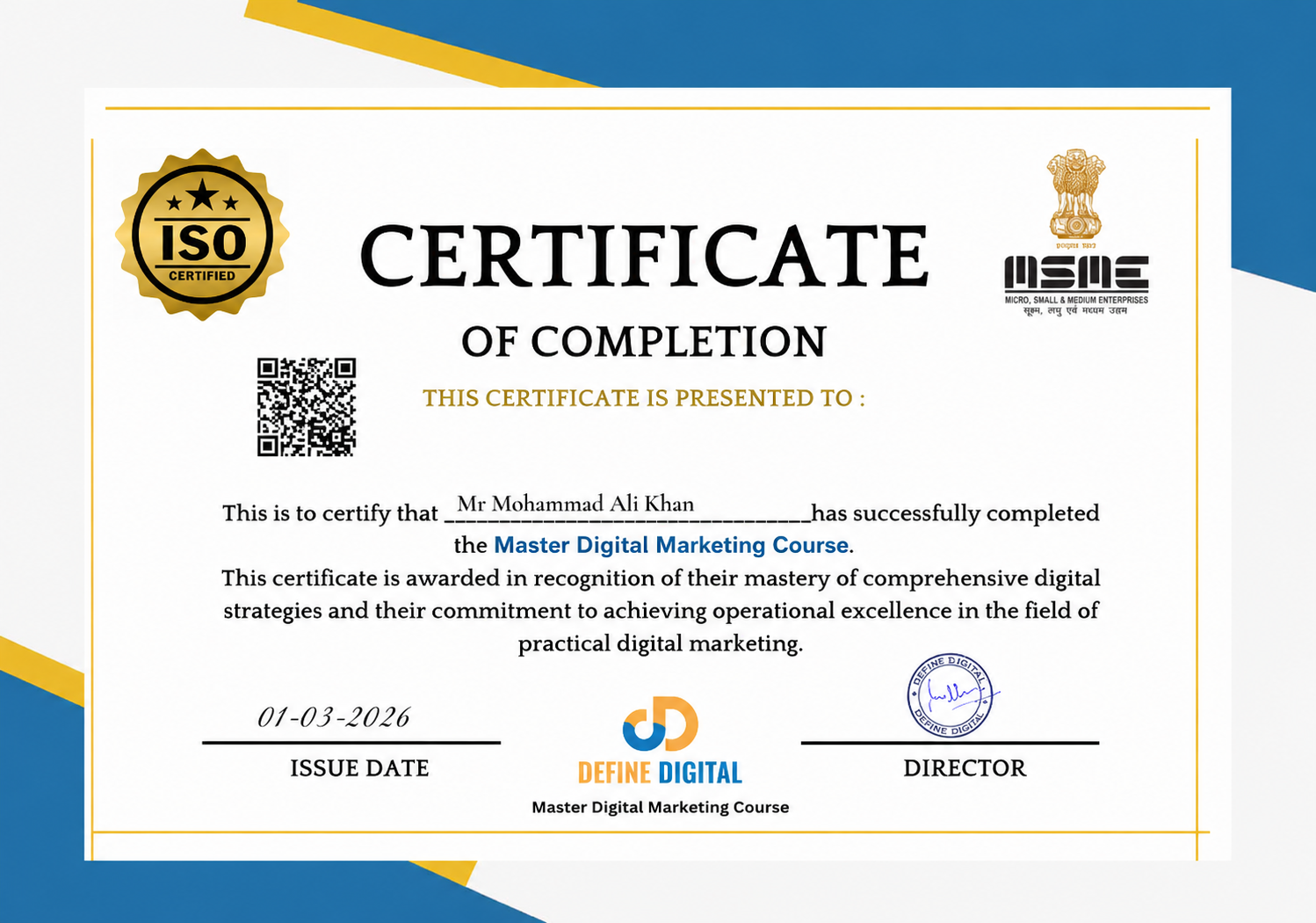 Master Digital Marketing Course