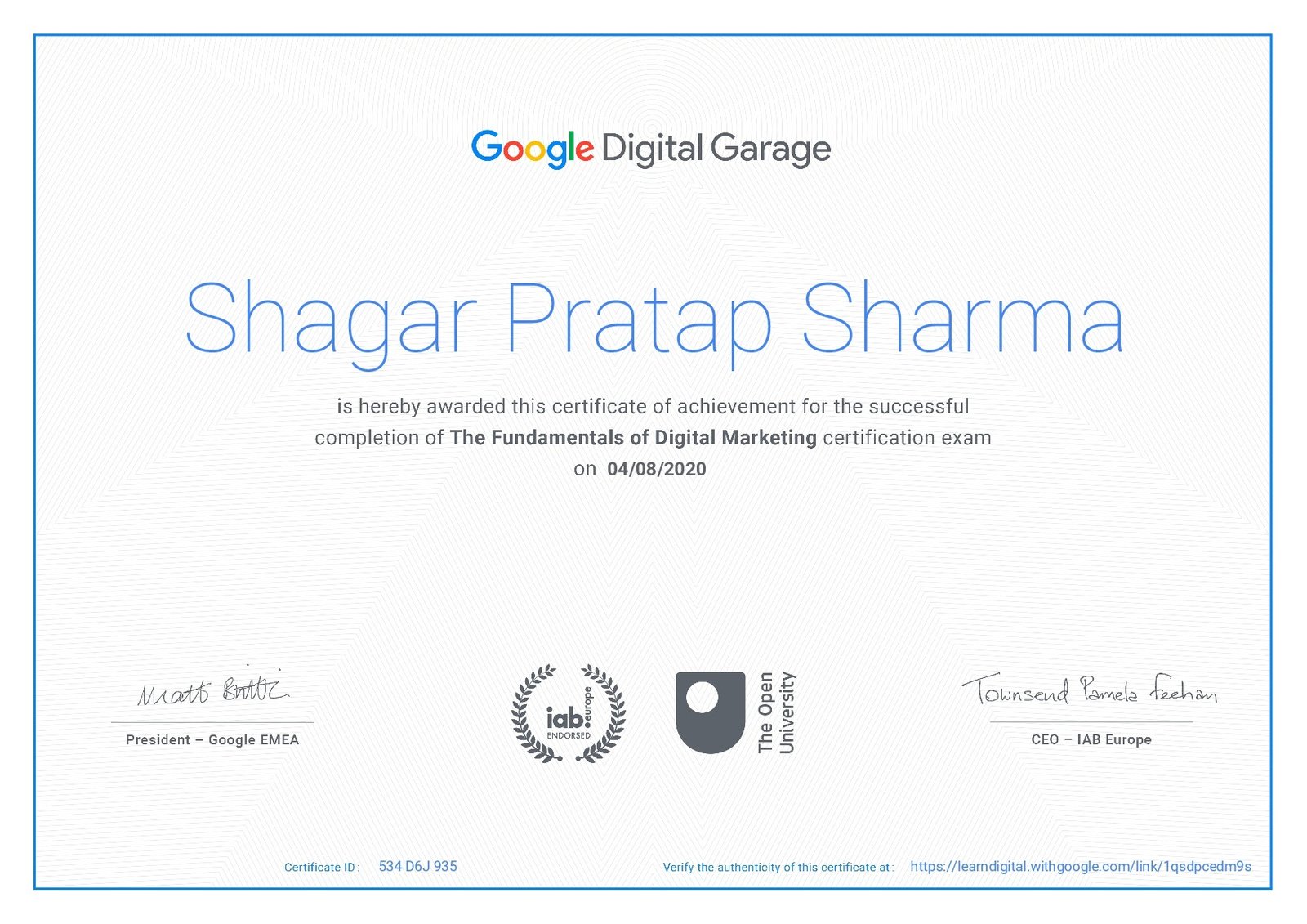 Advanced Digital Marketing Course